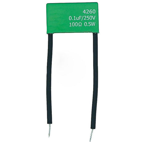RC-Löschglied 100ohm 0,1myf gegen Spannungsspitzen & Induktionsspannung, Kondensator mit Widerstand