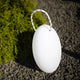 RGB-LED utendørs batterilampe Amande Corde 28 cm med app-styring i oval form, dekorativ og praktisk.