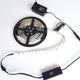 RGB-LED Strip SmartMesh300cm IP55 mit Netzteil und Steuerung, ideal für flexible Lichtgestaltung.
