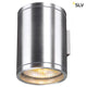 Rox Wall Out Up & Down QPAR11 Outdoor Wandleuchte Alu-Gebürstet IP44 mit gebürstetem Aluminium und Glas