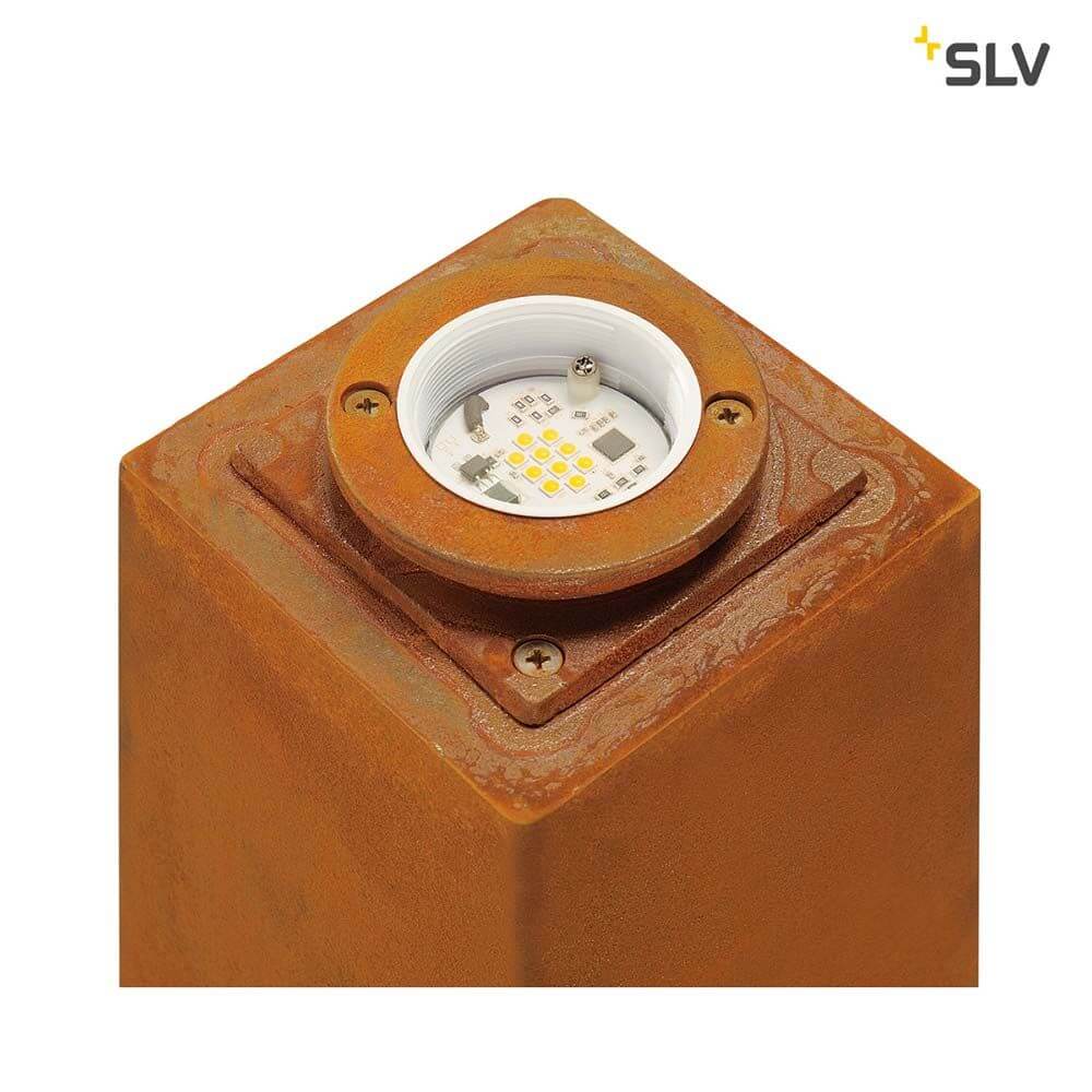 RUSTY 40 LED Wegelampe 3000K IP55 Eisen-Gerostet