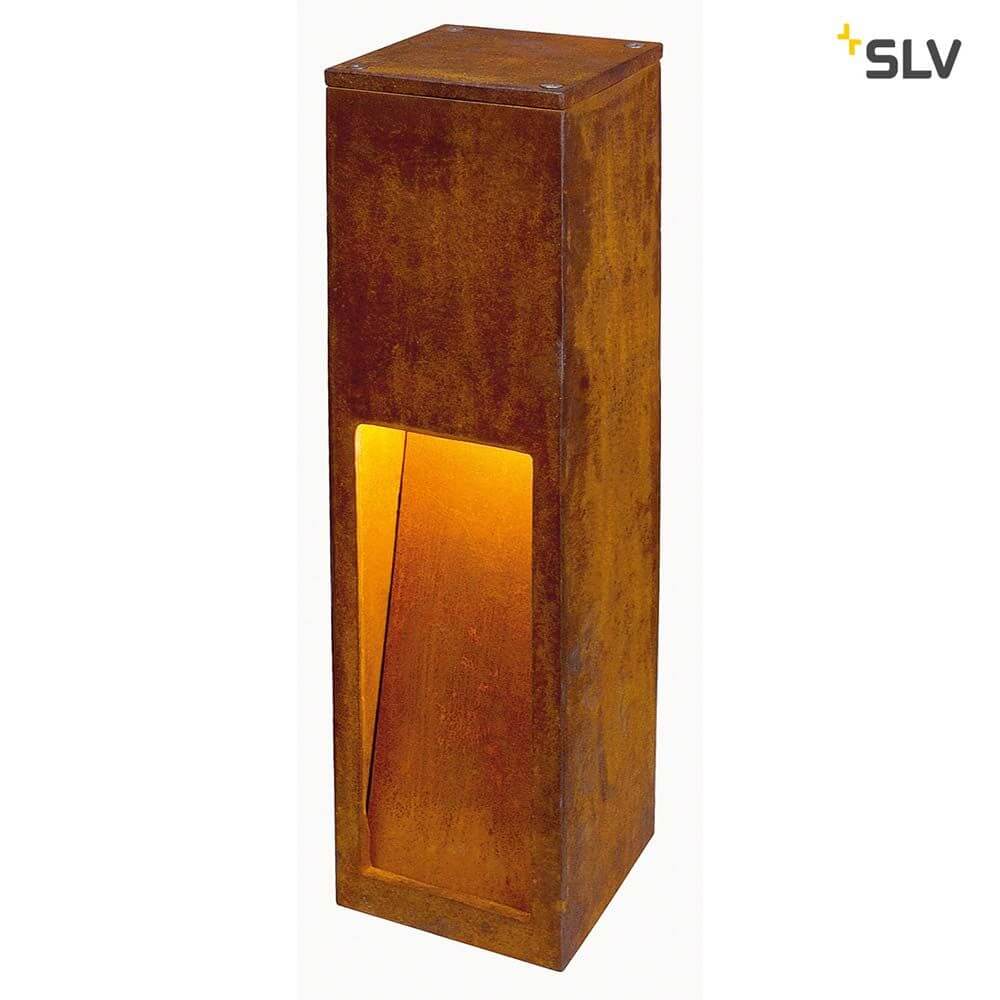 RUSTY 50 LED SLOT Außenleuchte eisen gerostet LED 3000K IP44 in rostiger Optik mit warmem Licht