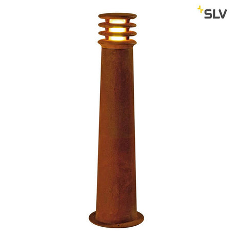 RUSTY 70 LED Round outdoor light rusted iron LED 3000K IP55 - modern outdoor light with a rust look for special accents.