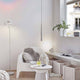 Ramos Stehleuchte dim LED 13W Weiß Chrom 230V
