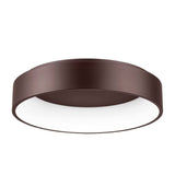 LED Deckenleuchte Rando Ø 60cm 2520lm , 3000K Braun  Nova Luce   