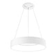 Rando LED Hängelampe Ø 60cm 42W, 4000K weiß mit modernem, minimalistischem Design, geeignet für Wohnzimmer oder Esstisch.