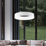 Moderne Rando LED Hängelampe mit minimalistischem Design, ideal für Wohnzimmer und Esstisch.