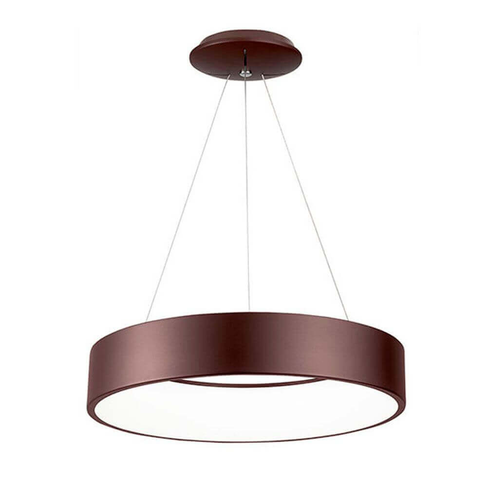 Lampe à suspension à LED Rando Ø 60cm 2520lm, 3000k marron