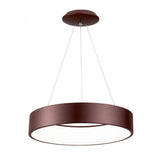 Lampe à suspension à LED Rando Ø 60cm 2520lm, 3000k marron