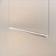 s.luce Ranya LED Up & Down Pendelleuchte mit Glas-Cover & Fernbedienung