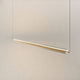 s.luce Ranya LED Up & Down Pendelleuchte mit Glas-Cover & Fernbedienung