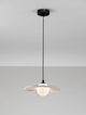 Reflet Pendelleuchte Schwarz, Weiß - moderne Lichtgestaltung mit elegantem Design.