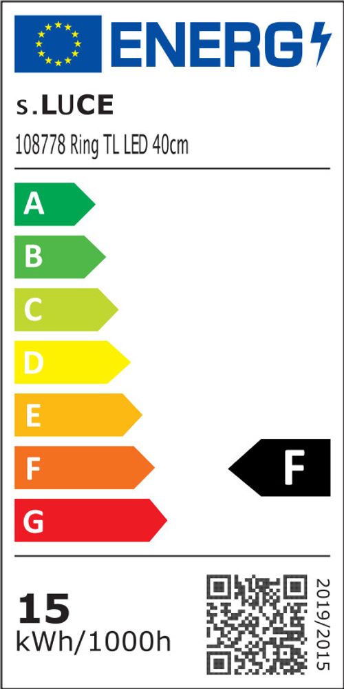 s.luce Ring 40 LED-Hängelampe Direkt 5m