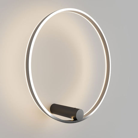 s.luce Ring Air LED-væglampe og loftslampe Ø 60 cm