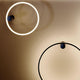 s.luce Ring Air LED-vägglampa & taklampa Ø 60cm