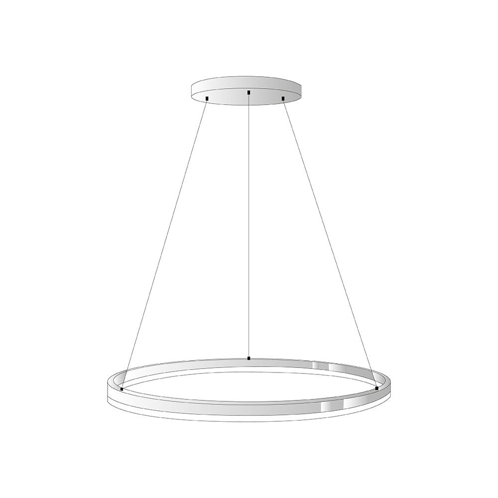 Ring Umbau zentrisch (ohne LED-Ringe) s.luce 1 Ring iLight (Fernbedienung) Weiß