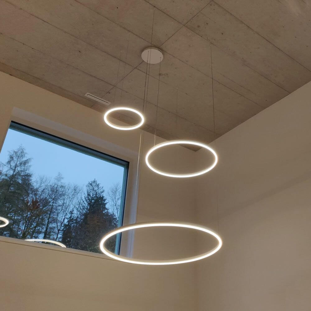 s.luce Ring Umbau exzentrisch (ohne LED-Ringe)