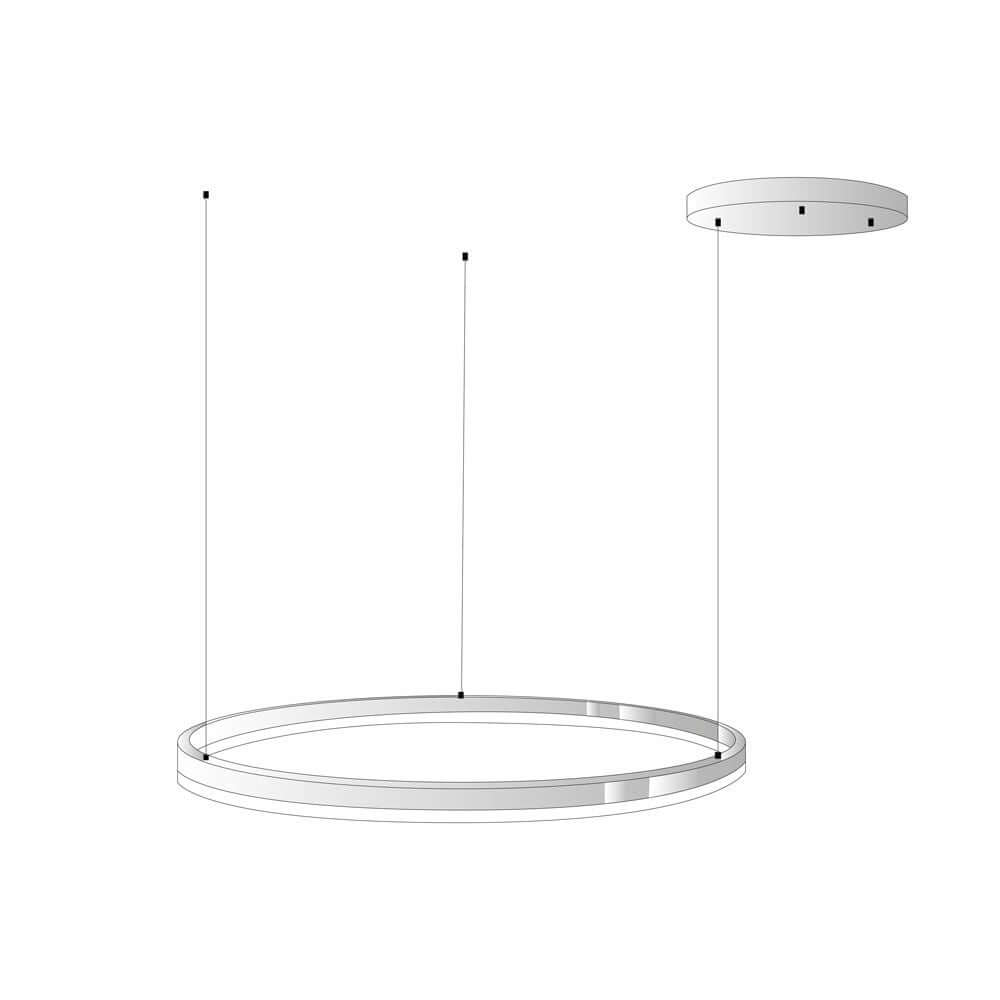 s.luce Ringombouw excentrisch (zonder LED ringen)