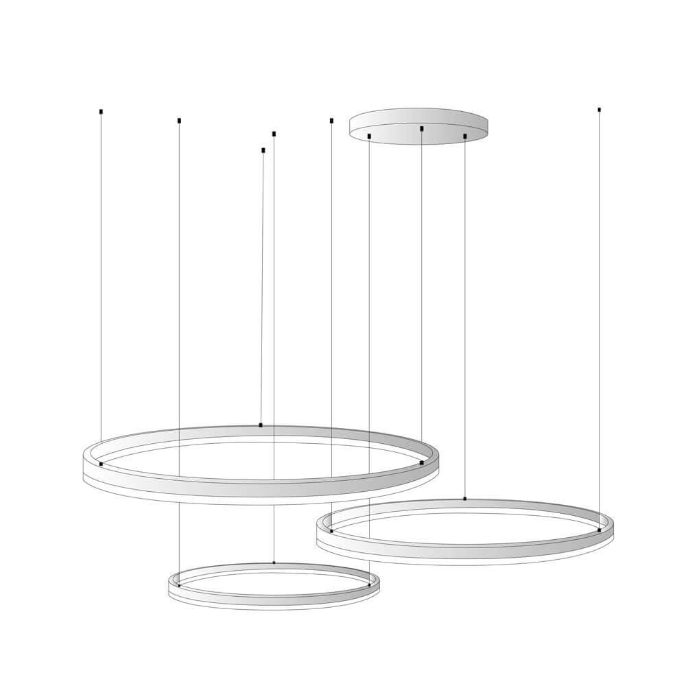 s.luce Excentrisk ringkonvertering (uden LED-ringe)