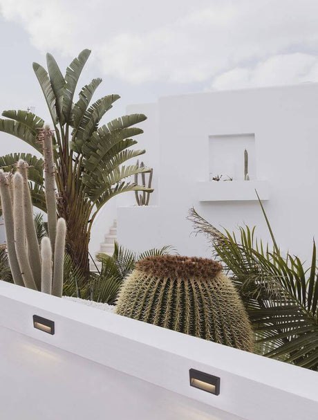 Rio LED Außenwandleuchte 3000K Anthrazit IP65 für moderne Außenbeleuchtung an Balkon und Terrasse