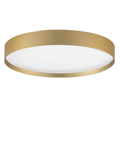 Roi Deckenleuchte Ø 40cm in Gold, dimmbar, mit DIP-Switch für Farbänderung 2700-3000K.