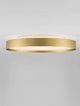 Roi Deckenleuchte Ø 50cm 2700 3000K in elegantem goldenen Design, dimmbar und farbveränderbar über DIP-Switch.