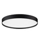 Roi Deckenleuchte Ø 50cm 2700 3000K in modernem, schwarzem Design als elegante Deckenlampe