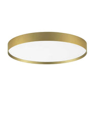 Roi Deckenleuchte Ø 50cm 2700 3000K gold gebürstete Aluminium LED Deckenlampe modern