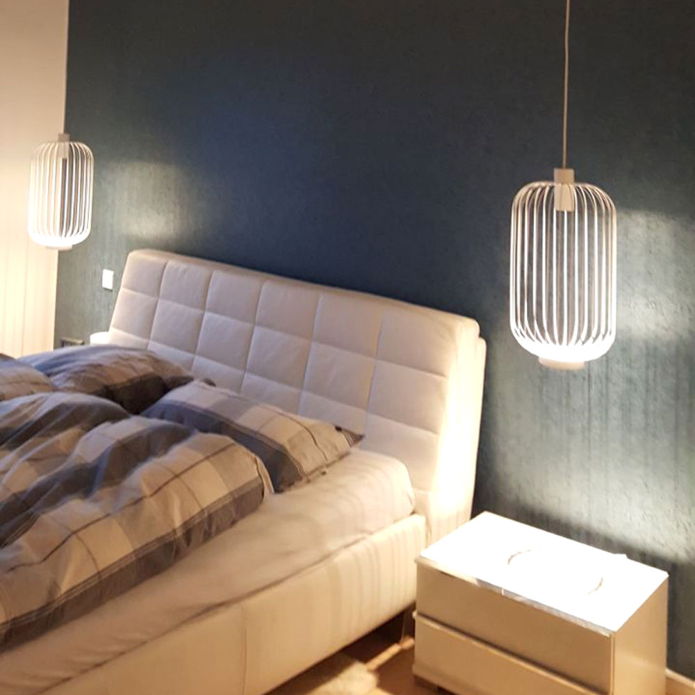 Rooms M direct &amp; indirect grid pendant light Ø30cm