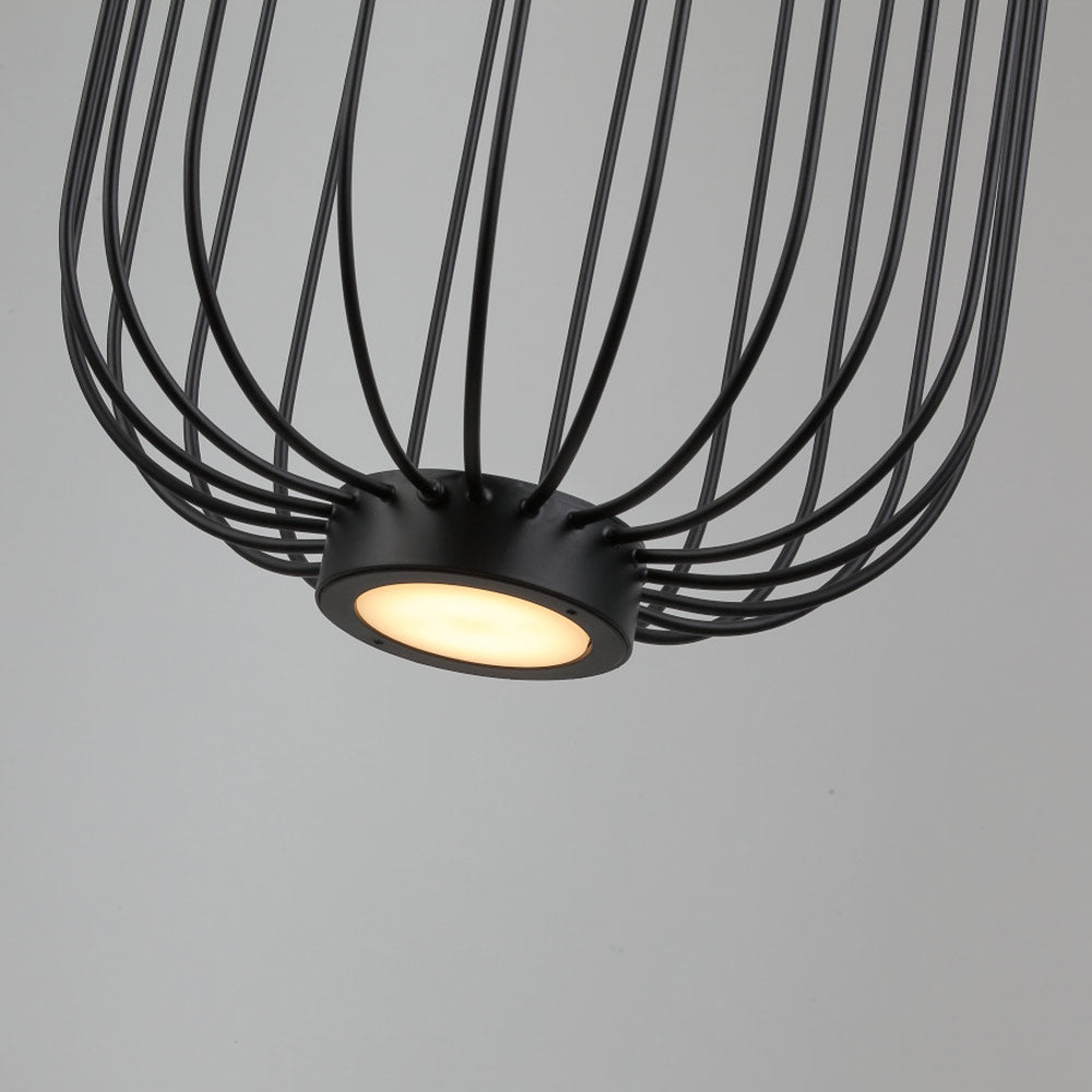 Rooms M direct &amp; indirect grid pendant light Ø30cm