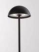 Rose LED Außentischleuchte 3000K IP54 in mattem Schwarz, elegant und minimalistisch.