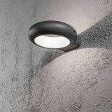 Rovigo LED Außen-Wandleuchte Anthrazit, opales Acrylglas
