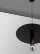Royal Pendelleuchte E27 Ø 35cm in Schwarz, elegant und modern, ideal für die Beleuchtung von Theken und Bars.