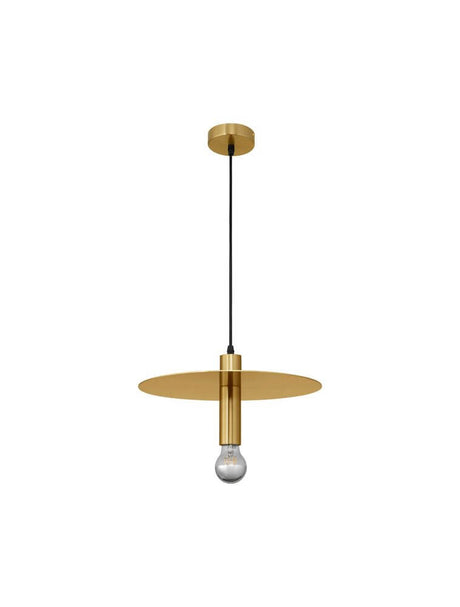 Royal Pendelleuchte E27 Ø 35cm in gold, dimmbarer Hängestrahler für Tische und Bars.