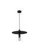 Royal Pendelleuchte E27 Ø 35cm in Schwarz, modernes Design für Theken und Bars.