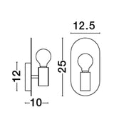 Royal Wandleuchte E27 Stadion