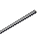 Aluminium Trägerschiene S-Track 3P in Silbergrau, 1m für 3Phasen-Aufbauschienen-System.