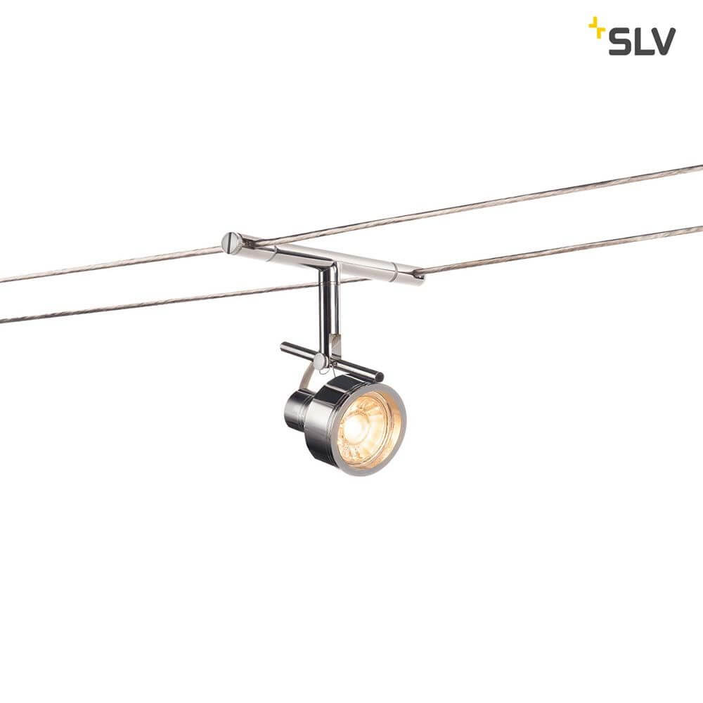 Saluna Seilleuchte für Tenseo 12V-Seilsystem QR-C51 Chrom