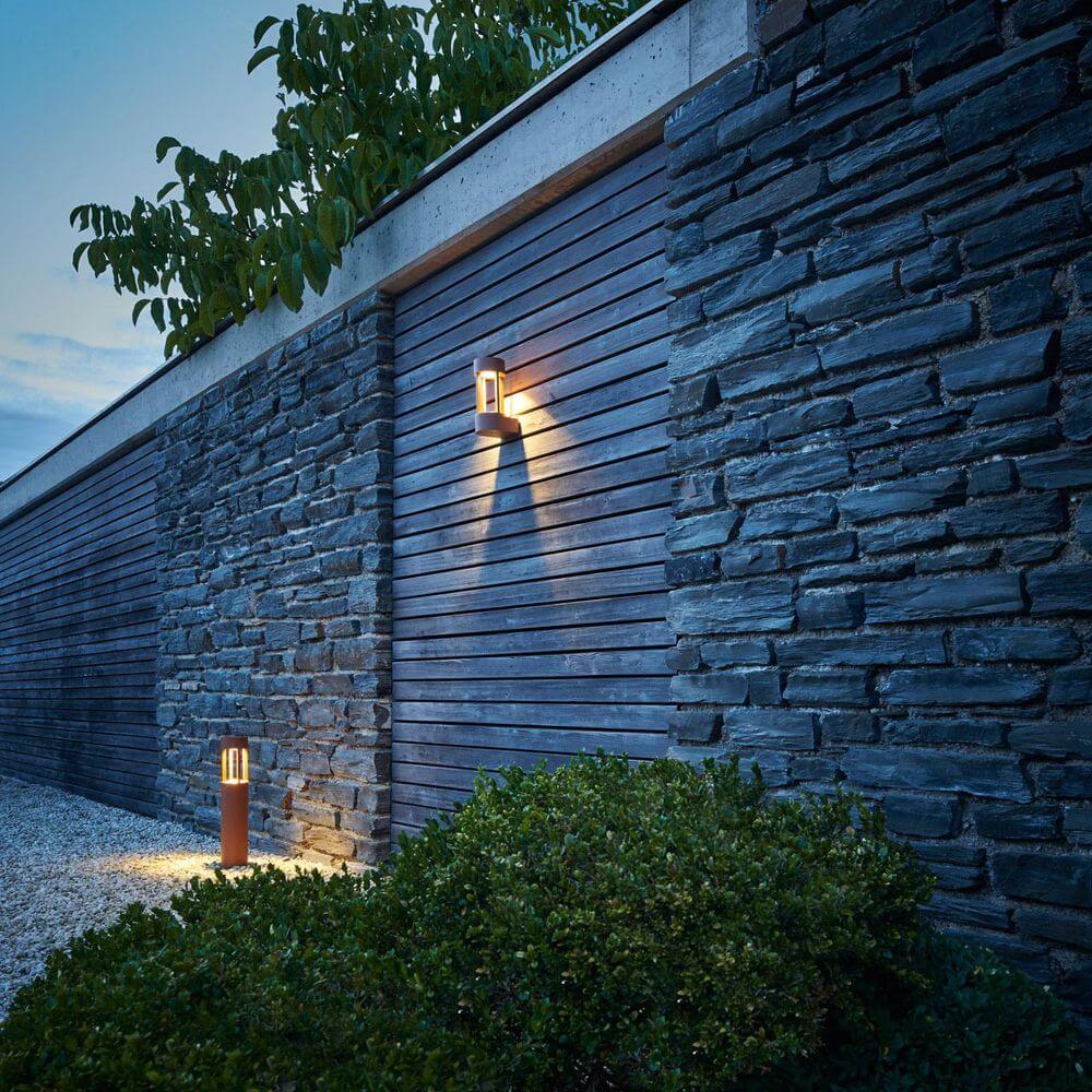 SLOTS WALL Wandleuchte rostfarben 6,3W LED Warmweiß