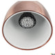 1-Phasen Para Cone 14 QPAR51 Kupfer, Weiß - Innenansicht der Lampe mit Kupferreflektor und LED-Lichtquelle.