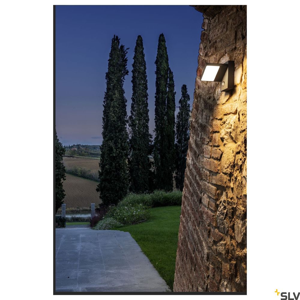 Abridor sensor LED exterior wall lamp 3000-4000K anthracite