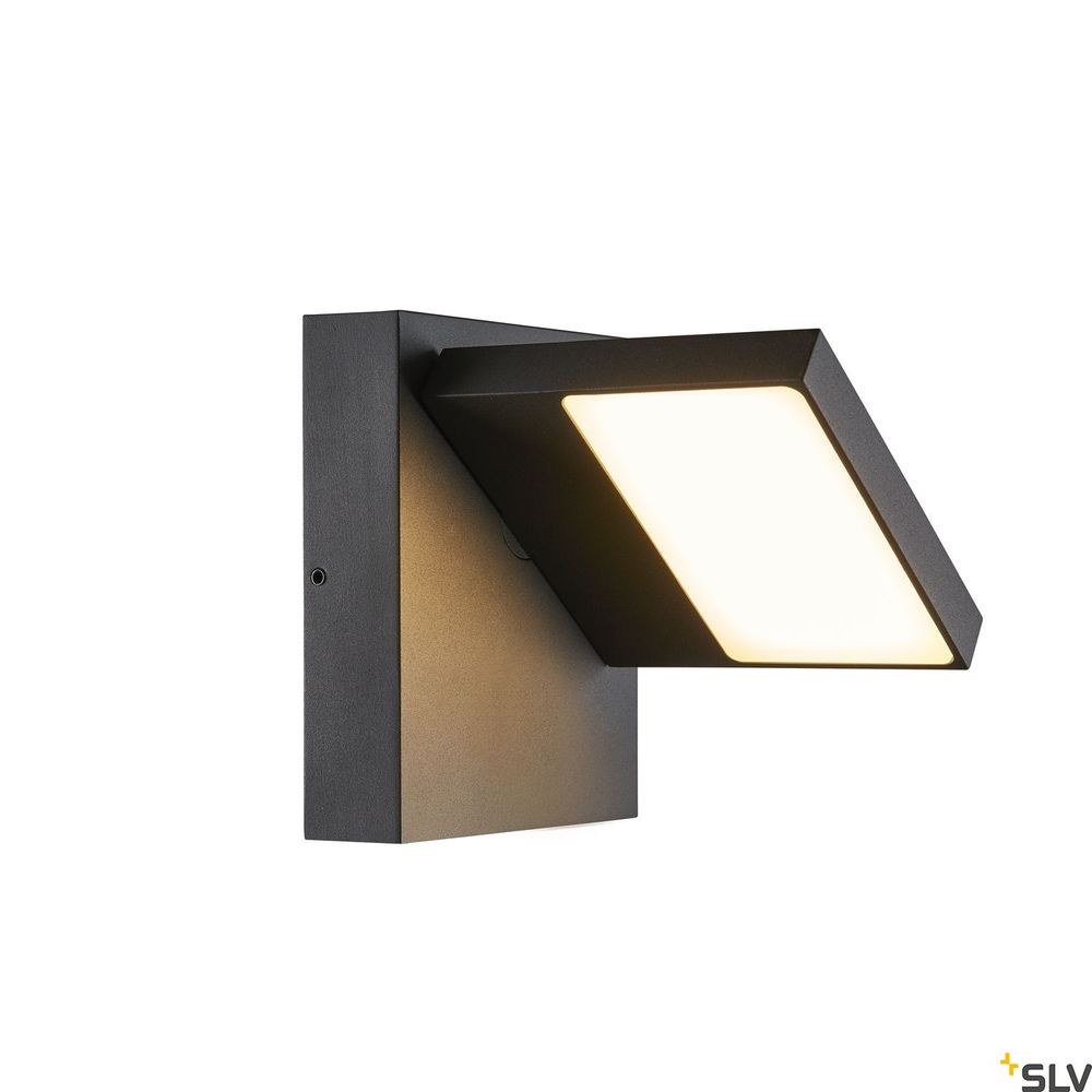 Zewnętrzna lampa ścienna LED LED 3000-4000K IP55 antracyt