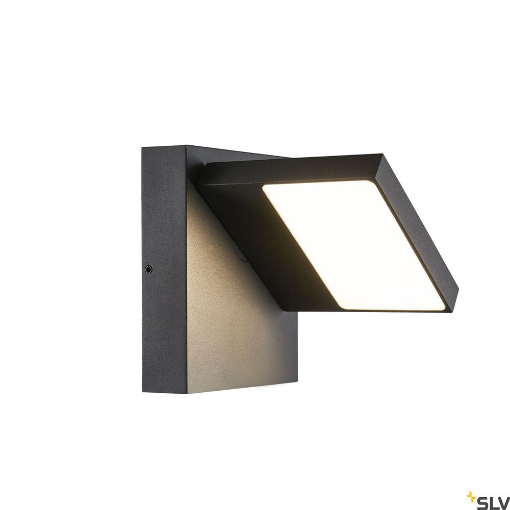 Zewnętrzna lampa ścienna LED LED 3000-4000K IP55 antracyt