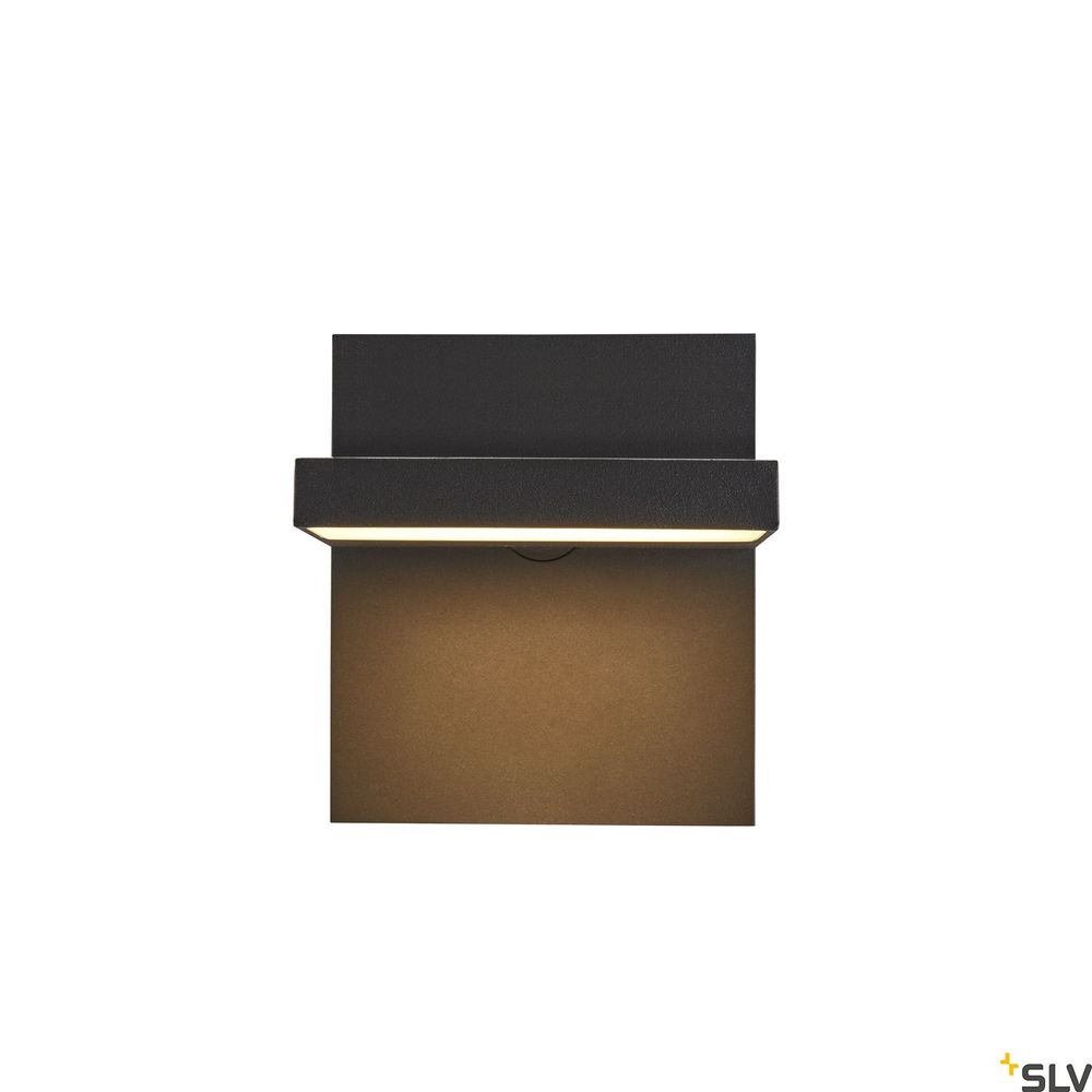 Lampe murale extérieure à LED de l'abriseur 3000-4000K IP55 anthracite