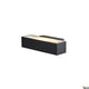 Andreas Qt-De12 Wandlampe Schwarz mit modernem Design und warmem Licht strahlt Eleganz aus.