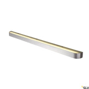 Arlina 130 Wandlampe 3000K Alu lineare LED-Wandleuchte aus Aluminium, 128 cm, warmweiß für Wohn- und Geschäftsräume