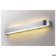 Arlina 60 Wandlampe in Alu mit 3000K Lichtfarbe, modernes Design für stilvolle Beleuchtung.