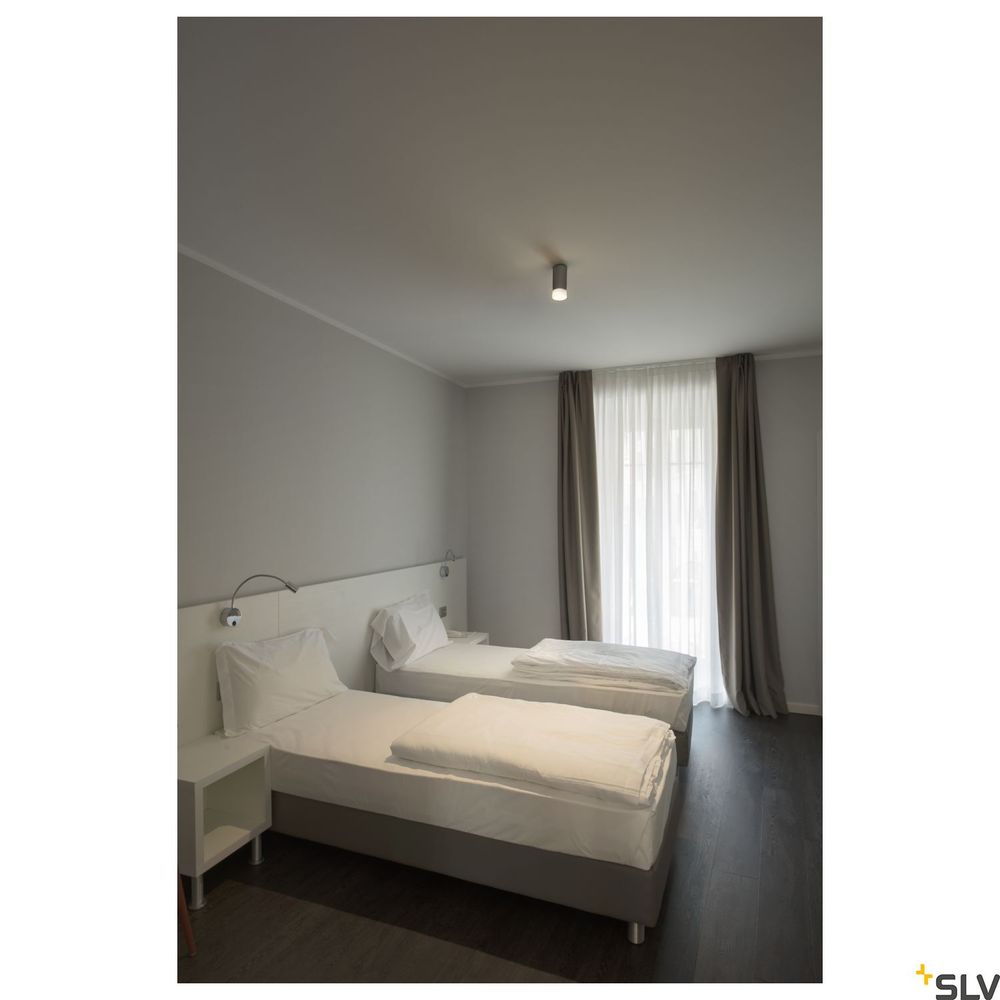 Luminaria de superficie Astina QPAR51 Gris