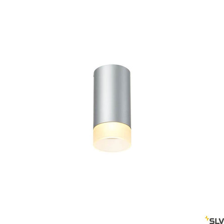 Astina surface-mounted light QPAR51 grey in a modern design, ideal for room lighting.