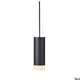 Astina Pendellampe QPAR51 Schwarz in elegantem Design mit schwarzem und weißem Element.